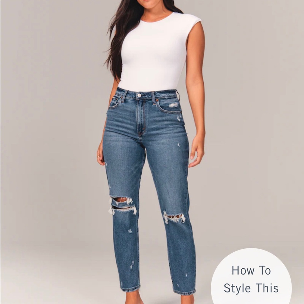 Curve Love Mom Jeans
